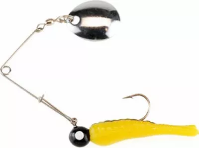 Berkley Johnson Beetle Spin, 1/8 Oz, Yellow with Black Stripe