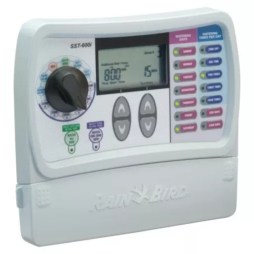 Rain Bird SST-600I Indoor Simple to set Irrigation Timer, 6-Station